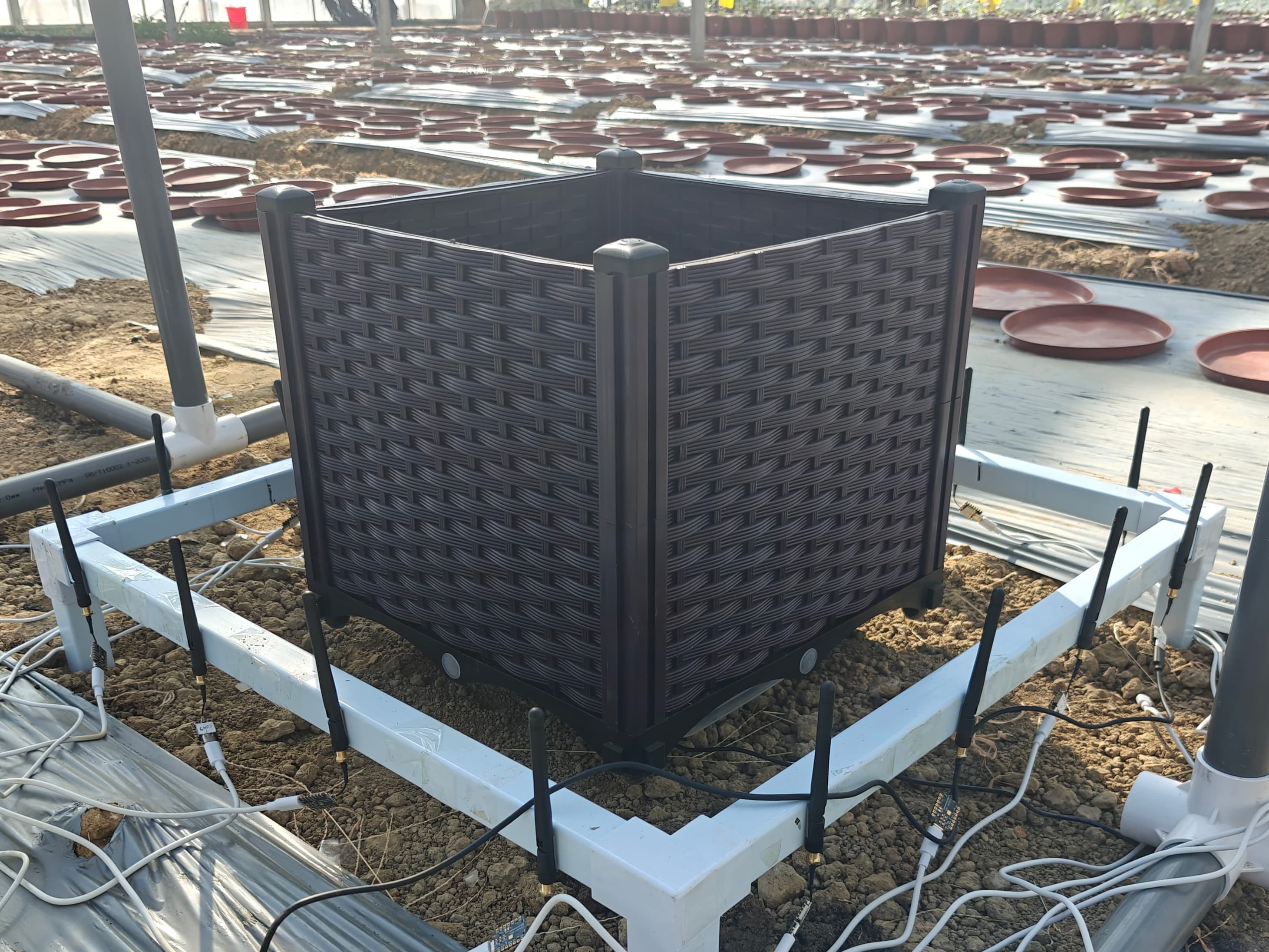 Visualization of Wi-Fi CSI based underground sensing technology